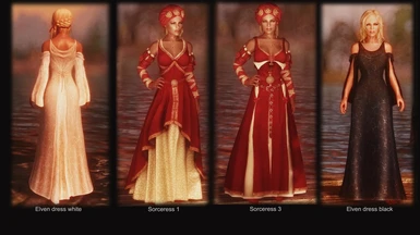  Sorceress and Elven dresses