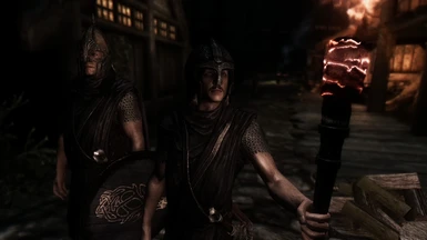 Nord and Breton Guards in Imperial held Falkreath