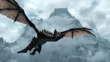 screenshot skyrim dragon hunting game 4