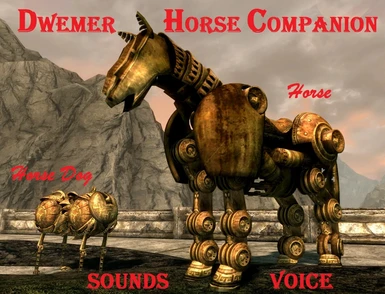 Dwemer Horses Companions