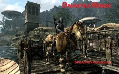 Dwemer Horse in Morrowind 