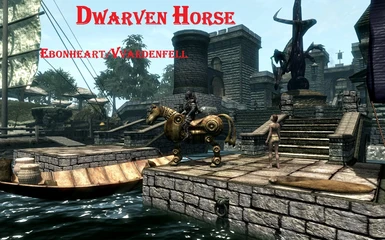 Dwemer Horse in Morrowind