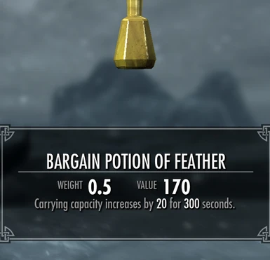Bargain Potion of Feather