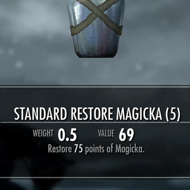 Standard Restore Magicka