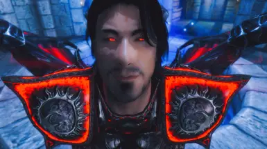 Darkiplier - Glowing eyes v4 and immersive armours