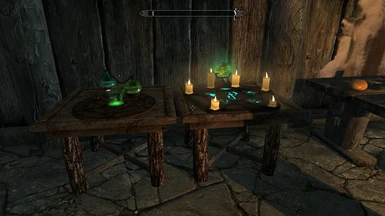 Photo showing the Alchemy Lab and the Arcane Enchanter