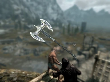 Coming next update Unique ebony dragonslayer axe