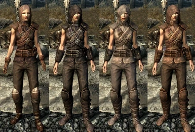 Thieves Guild and Nightingale Sleeveless Armor at Skyrim Nexus
