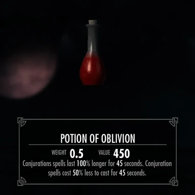 Oblivion Potion