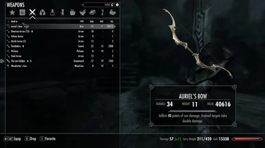Like I said your archery skill wilLike I said your archery skill will affect the damage this character almost never uses a bow