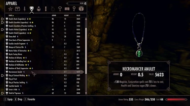 Necromancer Amulet