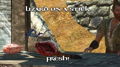 Lizard On A Stick