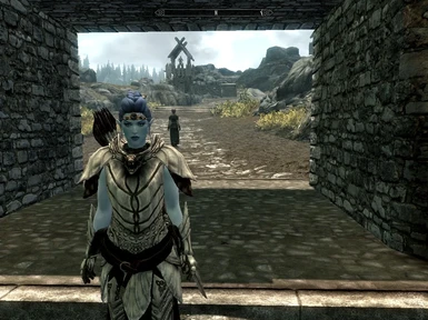Enfeah Lorehan, on her way to High Hrothgar from White Run.