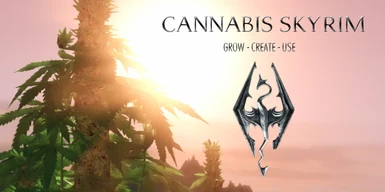Cannabis Skyrim Logo