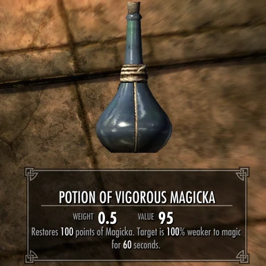 Skytoxin Potion of Vigorous Magicka