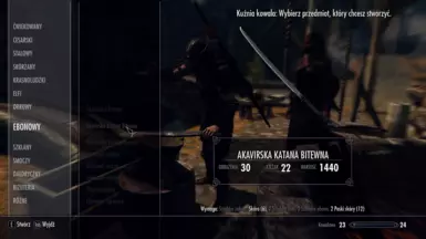Akavirska Katana Bitewna