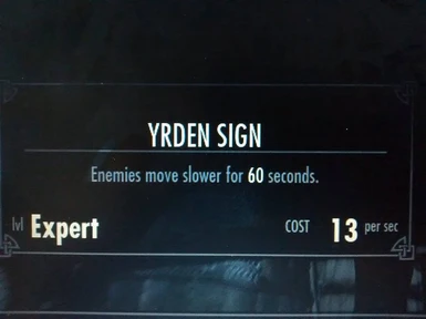 Yrden Sign
