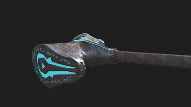 Damaged Omniknight Hammer Render