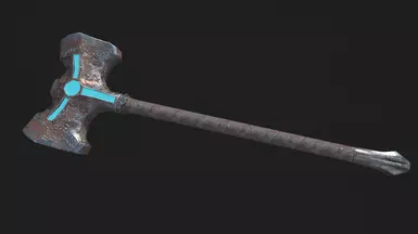 Damaged Omniknight Hammer Render