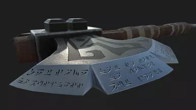 Axe War Axe Render