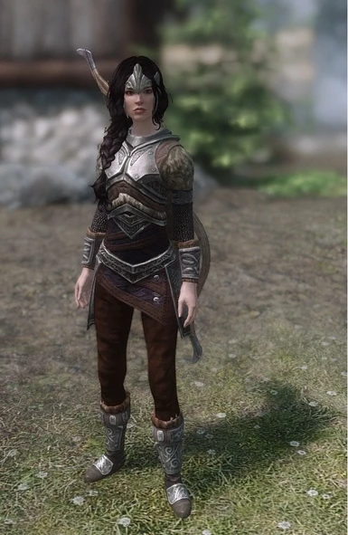 A perfect blend of Steel Cuirass and parts from other mod