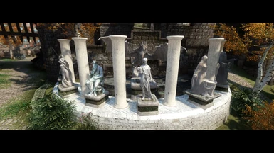 Imperial City style 9 Divines statues