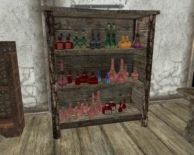Potion Shelves