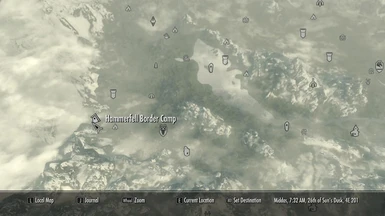 Hammerfell Border Camp Map