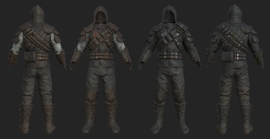 Frankly HD Thieves Guild Armors