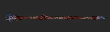 Blood Soaked Staff