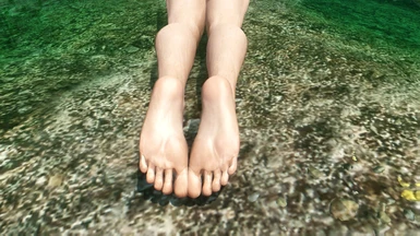 Nicer Foot Shape for CBBE and New Sliders