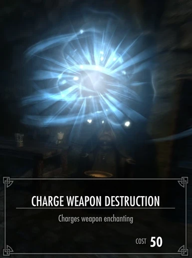 Charge weapon destruction