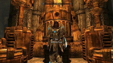 Master of the Aetherium Forge (with modded armor)