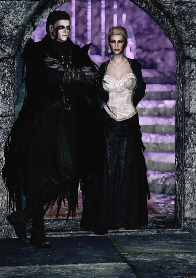 Lord Ormr and Lady Hestla