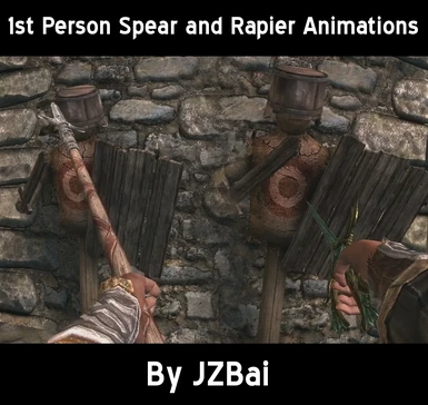1st Person Spear and Rapier Animations