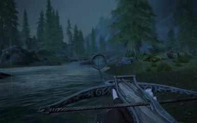 Enhanced Crossbow with Night Sights