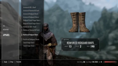Tier 2 - Reinforced Boots