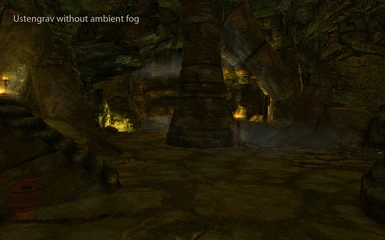 Ustengrav without ambient fog - using this mod