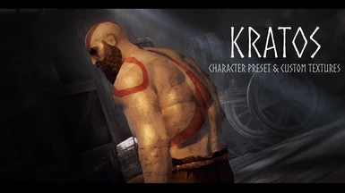 KRATOS - Character Preset and Custom Textures