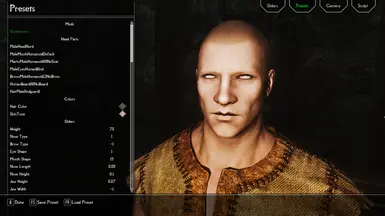 Vanilla Male Nord Stripped