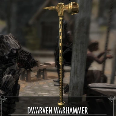 dwarven warhammer skyrim