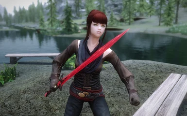 Alternate Red Glass Sword of Scorching