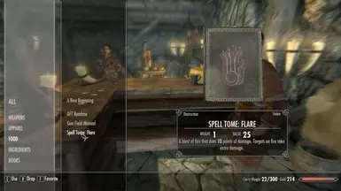 skyrim starting spell choice skyrim starting spell choice