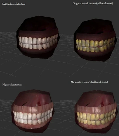 EFA Patch for Realistic Teeth plus Optional Mouth Retexture at Skyrim ...