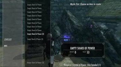 Crafting Menu 2