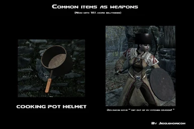 The cooking pot helmet