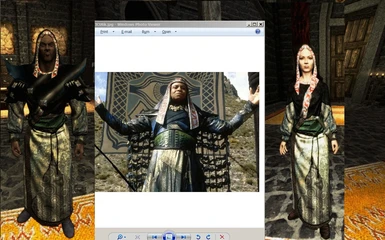 Thulsa Doom's Robes (womens no armor)