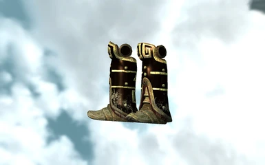 Obsidian boots