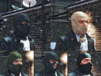 Mask packs for Max Payne