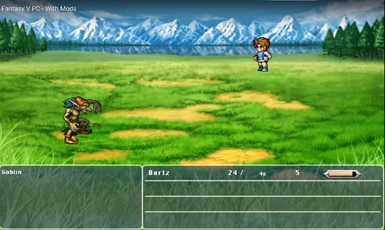 FFV PSP-Style Battle Sprites